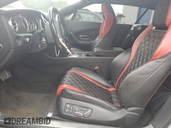 2017 Bentley Continental GT S with VIN SCBGH3ZA3HC064230, listed as a Copart auction lot 61330525 with 38,920 mi miles and Salvage title. Bid and sale history available at DreamBid. Image 7.