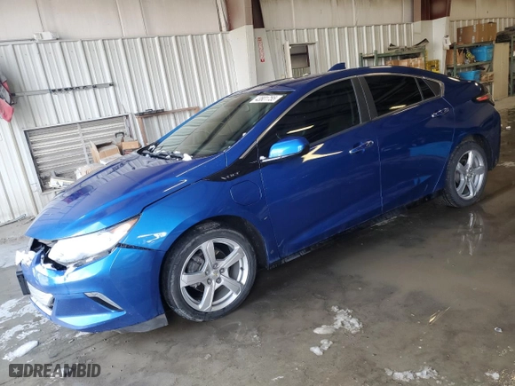 2016 Chevrolet Volt LT with VIN 1G1RC6S58GU122787, listed as a Copart auction lot 43801755 with 79,511 mi miles and Salvage Title. Bid and sale history available at carsss.com. Image 1.