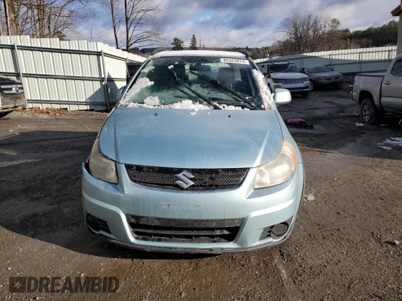 2009 Suzuki SX4 Man AWD with VIN JS2YB413396204420, listed as a Copart auction lot 85323874 with 177,454 mi miles and Salvage Title. Bid and sale history available at carsss.com. Image 5.