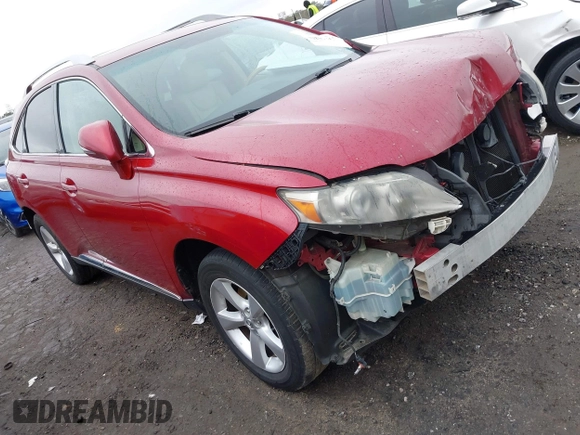 2011 Lexus RX 350 with VIN 2T2BK1BA7BC080934, listed as a IAAI auction lot 41859345 with 173,097 mi miles and . Bid and sale history available at DreamBid. Image 1.