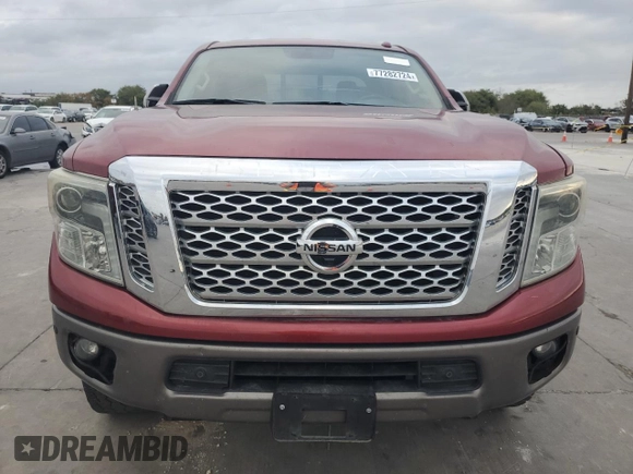 2016 Nissan Titan XD PRO-4X with VIN 1N6BA1F45GN500008, listed as a Copart auction lot 77282724 with 119,868 mi miles and Clean Title. Bid and sale history available at carsss.com. Image 5.