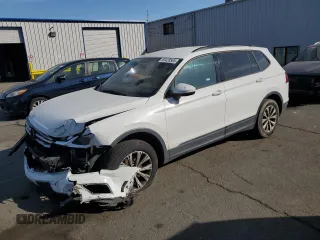2020 Volkswagen Tiguan S z VIN 3VV1B7AX0LM160112, wystawiony jako Copart lot #60428505 z przebiegiem 182 160 mil mil oraz Czysty tytuł • Clean title. Historia ofert i sprzedaży dostępna na DreamBid. Obrazek 1.