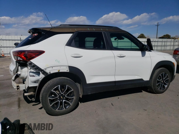 2021 Chevrolet TrailBlazer ACTIV with VIN KL79MSSL9MB092330, listed as a Copart auction lot 49345655 with 65,245 mi miles and Salvage Title. Bid and sale history available at DreamBid. Image 3.