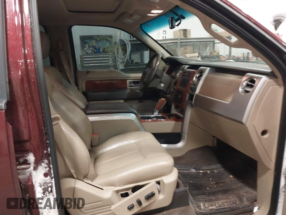 2009 Ford F-150 XL with VIN 1FTPW14V19FA15416, listed as a IAAI auction lot 41203618 with 135,758 mi miles. Bid and sale history available at carsss.com. Image 5.