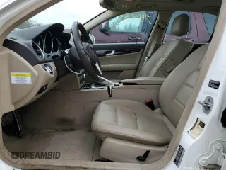 2013 Mercedes-Benz C 300 Sport with VIN WDDGF8AB2DR295864, listed as a Copart auction lot 51406485 with 133,815 mi miles and Salvage Title. Bid and sale history available at DreamBid. Image 7.
