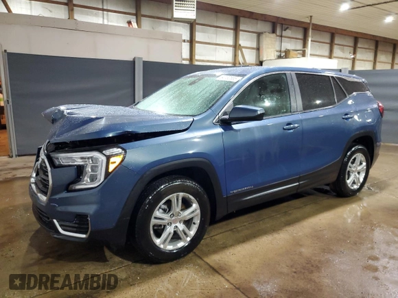 2024 GMC Terrain SLE with VIN 3GKALTEG0RL338621, listed as a Copart auction lot 54132565 with 29,271 mi miles and Clean Title. Bid and sale history available at carsss.com. Image 1.