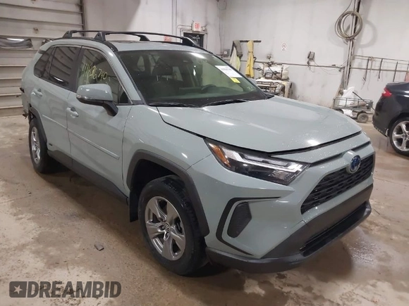 2023 Toyota RAV4 Hybrid XLE with VIN JTMRWRFV2PD572736, listed as a IAAI auction lot 41836740 with 29,519 mi miles. Bid and sale history available at carsss.com. Image 1.