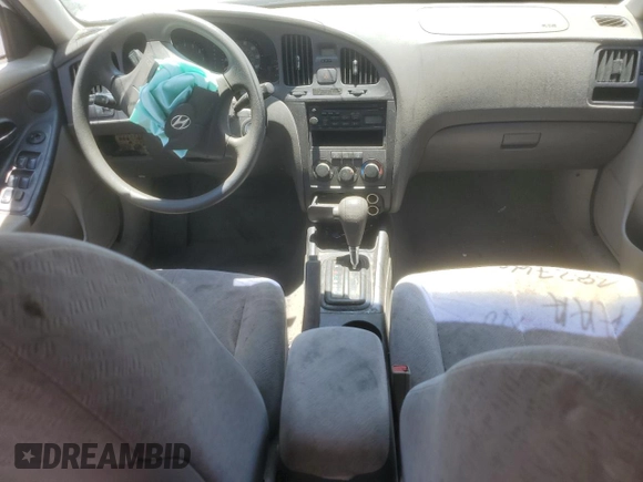 2006 Hyundai Elantra GLS with VIN KMHDN46D96U288604, listed as a Copart auction lot 58603915 with 92,518 mi miles and Salvage title. Bid and sale history available at DreamBid. Image 8.