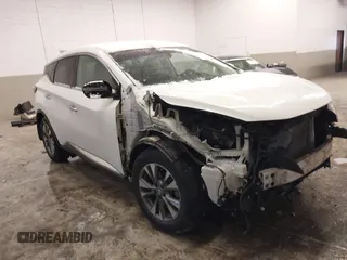 2018 Nissan Murano SV z VIN 5N1AZ2MH5JN159134, wystawiony jako IAAI lot #41365253 z przebiegiem 75 037 mil mil oraz . Historia ofert i sprzedaży dostępna na DreamBid. Obrazek 1.