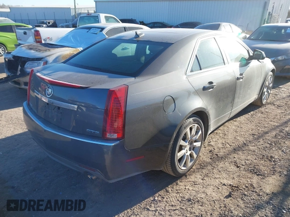 2009 Cadillac CTS RWD w/1SB with VIN 1G6DV57V390114110, listed as a IAAI auction lot 41691467 with 178,867 mi miles. Bid and sale history available at carsss.com. Image 4.
