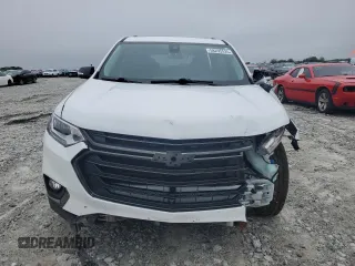 2020 Chevrolet Traverse Premier with VIN 1GNEVKKW8LJ305255, listed as a Copart auction lot 58295525 with 57,048 mi miles and Salvage title. Bid and sale history available at DreamBid. Image 5.