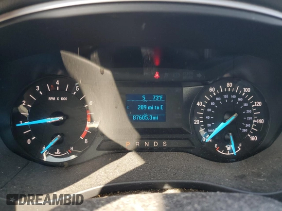 2016 Ford Fusion S with VIN 3FA6P0G75GR246230, listed as a Copart auction lot 61491445 with 87,605 mi miles and Salvage title. Bid and sale history available at DreamBid. Image 9.
