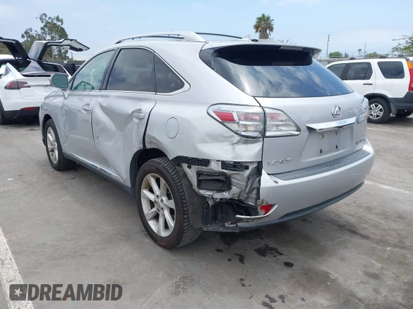 2010 Lexus RX 350 z VIN 2T2ZK1BA4AC032983, wystawiony jako IAAI lot #42443559 z przebiegiem 209 650 mil mil oraz . Historia ofert i sprzedaży dostępna na DreamBid. Obrazek 3.