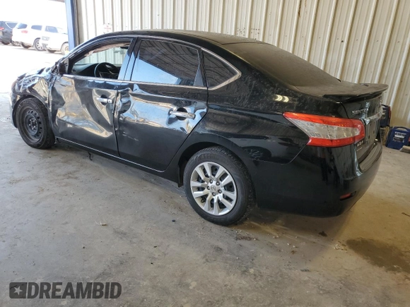 2015 Nissan Sentra SV with VIN 3N1AB7AP6FY285047, listed as a Copart auction lot 54151275 with 104,978 mi miles and Salvage Title. Bid and sale history available at DreamBid. Image 2.