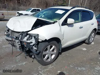 2009 Nissan Murano SL with VIN JN8AZ18W49W113053, listed as a IAAI auction lot 41733283 with 136,229 mi miles. Bid and sale history available at carsss.com. Image 2.