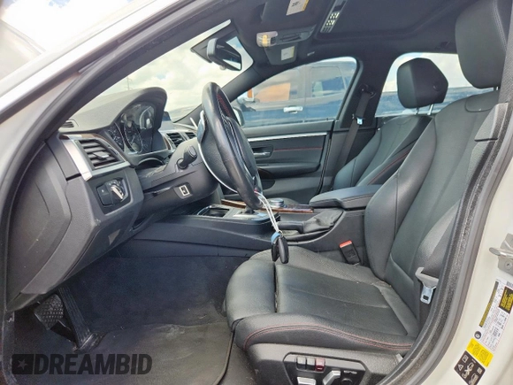 2018 BMW 4 Series 430i xDrive with VIN WBA4J3C57JBG91654, listed as a Copart auction lot 62877135 with 155,583 mi miles and Clean title. Bid and sale history available at DreamBid. Image 7.