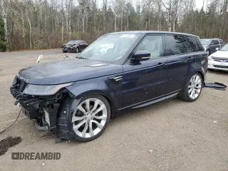2019 Land Rover Range Rover Sport HSE with VIN SALWR2RKXKA851325, listed as a Copart auction lot 77673504 with 105,935 mi miles and Salvage Title. Bid and sale history available at carsss.com. Image 1.