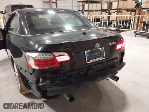 2011 BMW 3 Series 335i with VIN WBADX7C54BE581406, listed as a IAAI auction lot 41263284 with 173,285 mi miles and . Bid and sale history available at DreamBid. Image 6.