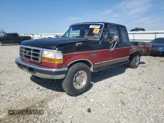 1997 Ford F-250 with VIN 1FTHX25F9VEA81243, listed as a Copart auction lot 48938845 with Not Provided miles and Salvage Title. Bid and sale history available at DreamBid. Image 1.