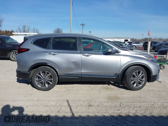2020 Honda CR-V Touring with VIN 2HKRW2H92LH608050, listed as a IAAI auction lot 41431224 with 52,678 mi miles and . Bid and sale history available at DreamBid. Image 13.