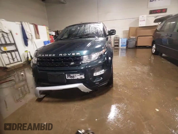 2013 Land Rover Range Rover Evoque Dynamic Premium with VIN SALVT2BG5DH743420, listed as a Copart auction lot 45893725 with 28,349 mi miles and Salvage title. Bid and sale history available at DreamBid. Image 14.