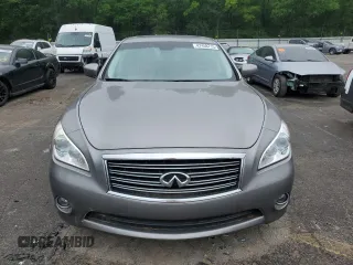 2012 Infiniti M with VIN JN1BY1AP3CM330170, listed as a Copart auction lot 47458715 with 105,726 mi miles and Salvage title. Bid and sale history available at DreamBid. Image 5.