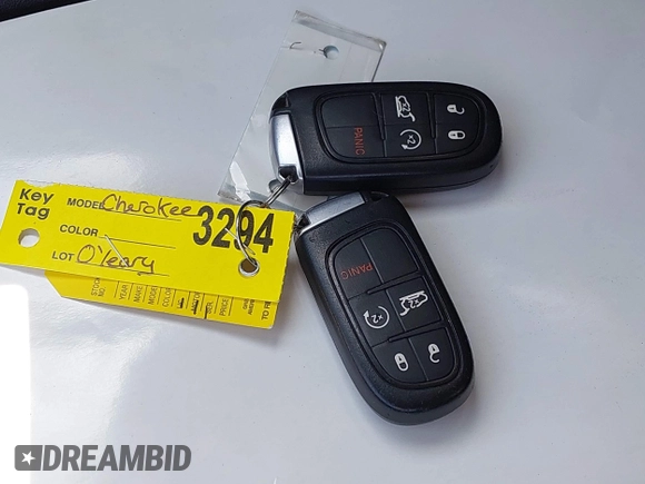 2019 Jeep Cherokee Altitude z VIN 1C4PJMLX5KD456471, wystawiony jako IAAI lot #41930854 z przebiegiem 58 083 mil mil oraz . Historia ofert i sprzedaży dostępna na DreamBid. Obrazek 11.