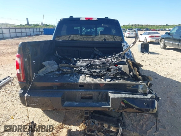 2024 Ford F-150 with VIN 1FTFW7LD9RFB84896, listed as a IAAI auction lot 42256542 with 21,212 mi miles and . Bid and sale history available at DreamBid. Image 16.