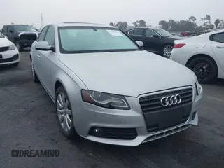 2012 Audi A4 2.0T Premium with VIN WAUAFAFL2CN020314, listed as a IAAI auction lot 41217923 with 36,954 mi miles. Bid and sale history available at carsss.com. Image 1.