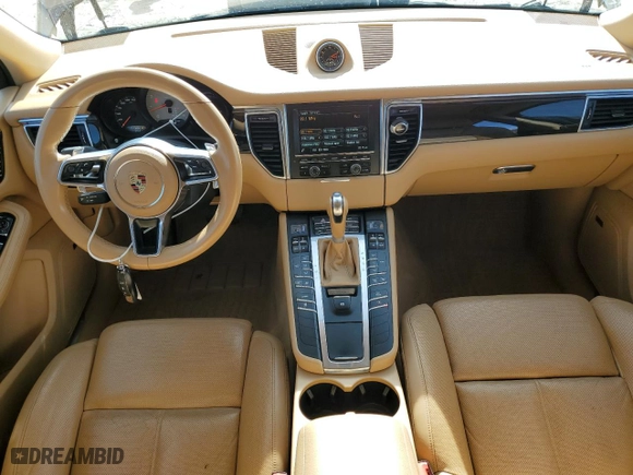 2016 Porsche Macan S with VIN WP1AB2A58GLB46058, listed as a Copart auction lot 48777345 with 87,500 mi miles and Salvage Title. Bid and sale history available at carsss.com. Image 8.