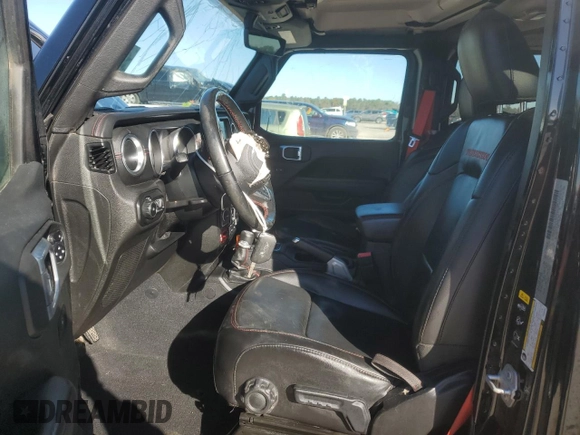 2020 Jeep Wrangler Unlimited Recon with VIN 1C4HJXFN0LW263201, listed as a Copart auction lot 85422434 with 73,405 mi miles and Salvage title. Bid and sale history available at DreamBid. Image 7.