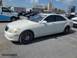 2009 Mercedes-Benz S-Class 5.5L V8 with VIN WDDNG71X29A279020, listed as a Copart auction lot 49957125 with 150,643 mi miles and Clean Title. Bid and sale history available at carsss.com. Image 1.