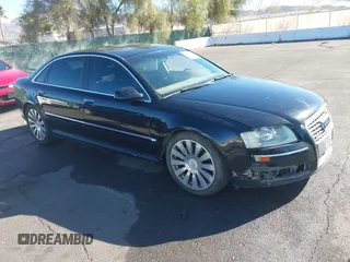 2006 Audi A8 4.2L z VIN WAUML44E96N013151, wystawiony jako IAAI lot #41821108 z przebiegiem 150 334 mil mil oraz . Historia ofert i sprzedaży dostępna na DreamBid. Obrazek 1.