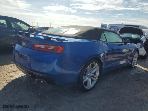 2017 Chevrolet Camaro 2LT with VIN 1G1FD3DS4H0161614, listed as a Copart auction lot 74670674 with 0 mi miles and Non Repairable. Bid and sale history available at carsss.com. Image 3.