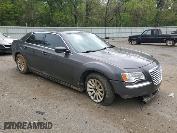 2014 Chrysler 300 with VIN 2C3CCAAG0EH231106, listed as a Copart auction lot 51050095 with 177,775 mi miles and Salvage Title. Bid and sale history available at carsss.com. Image 4.