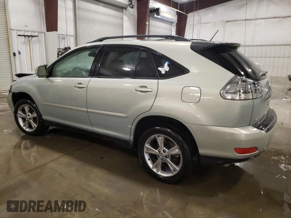 2006 Lexus RX 400h with VIN JTJHW31U060003622, listed as a Copart auction lot 47887105 with Not Provided miles and Salvage Title. Bid and sale history available at DreamBid. Image 2.