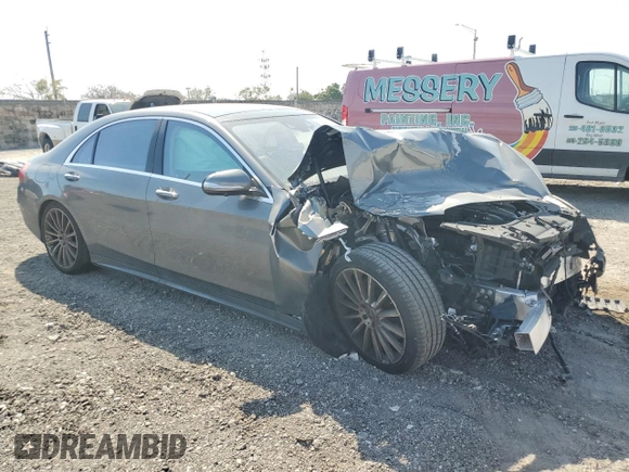 2017 Mercedes-Benz S 550 with VIN WDDUG8CB6HA340211, listed as a Copart auction lot 48356115 with Not Provided miles and Salvage Title. Bid and sale history available at carsss.com. Image 4.