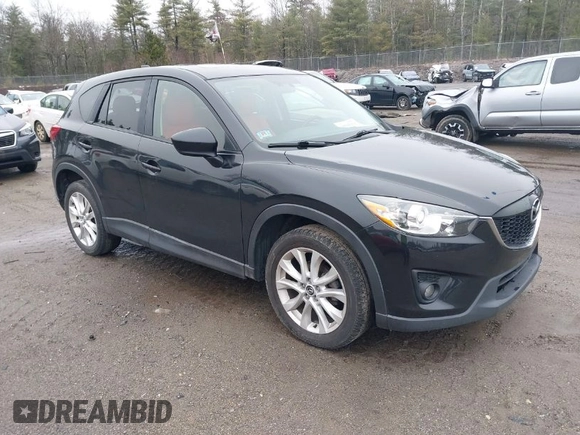 2013 Mazda CX-5 Grand Touring with VIN JM3KE2DEXD0124270, listed as a IAAI auction lot 41942120 with 109,087 mi miles. Bid and sale history available at carsss.com. Image 1.