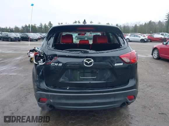 2013 Mazda CX-5 Grand Touring with VIN JM3KE2DEXD0124270, listed as a IAAI auction lot 41942120 with 109,087 mi miles. Bid and sale history available at carsss.com. Image 6.