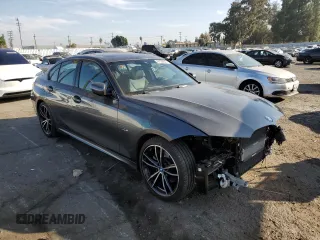 2022 BMW 3 Series 330e with VIN 3MW5P7J04N8C53017, listed as a Copart auction lot 84180844 with 17,001 mi miles and Salvage Title. Bid and sale history available at carsss.com. Image 4.
