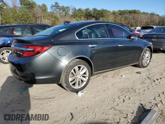 2016 Buick Regal with VIN 2G4GL5EX0G9169892, listed as a Copart auction lot 82002154 with 91,263 mi miles and Salvage Title. Bid and sale history available at DreamBid. Image 3.