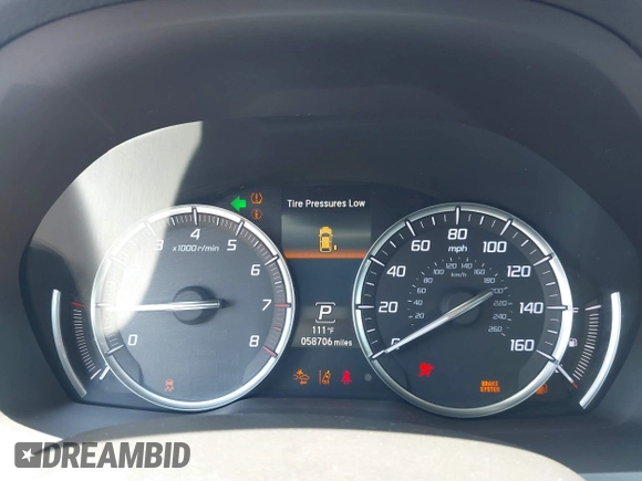 2018 Acura MDX Technology with VIN 5J8YD3H53JL007552, listed as a IAAI auction lot 42648090 with 58,706 mi miles and . Bid and sale history available at DreamBid. Image 7.