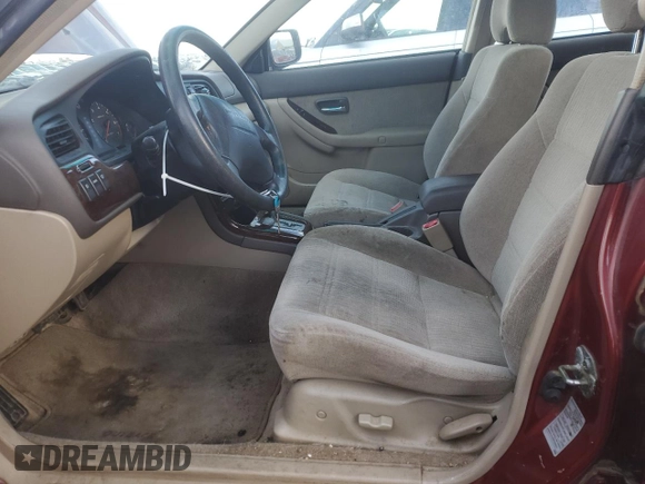 2002 Subaru Legacy Outback with VIN 4S3BH675527642035, listed as a Copart auction lot 43069325 with 208,818 mi miles and Clean title. Bid and sale history available at DreamBid. Image 7.