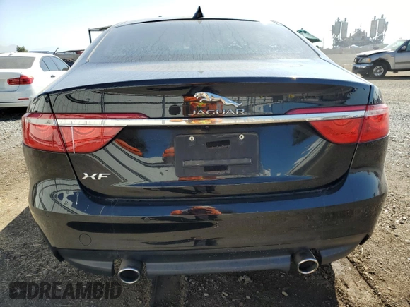 2017 Jaguar XF 35t Premium with VIN SAJBD4BV0HCY43592, listed as a Copart auction lot 77621094 with 51,753 mi miles and Salvage Title. Bid and sale history available at carsss.com. Image 6.