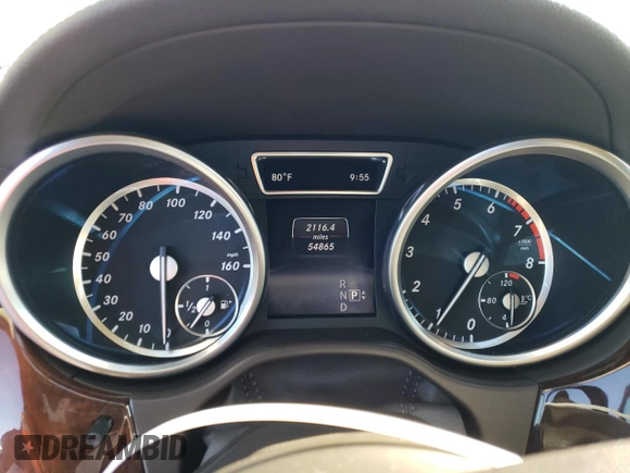 2015 Mercedes-Benz GL-Class GL 450 with VIN 4JGDF6EEXFA526786, listed as a Copart auction lot 39770583 with 54,865 mi miles. Bid and sale history available at carsss.com. Image 9.