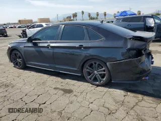 2019 Volkswagen Jetta GLI S with VIN 3VW5T7BU9KM143452, listed as a Copart auction lot 52015965 with 115,652 mi miles and Salvage title. Bid and sale history available at DreamBid. Image 2.