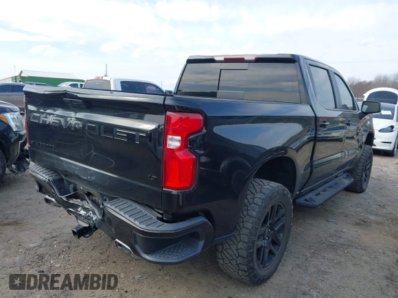 2021 Chevrolet Silverado 1500 LT Trail Boss with VIN 1GCPYFED9MZ232507, listed as a IAAI auction lot 41690784 with 71,392 mi miles and . Bid and sale history available at DreamBid. Image 4.