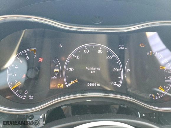 2017 Jeep Grand Cherokee Limited with VIN 1C4RJFBG9HC743123, listed as a Copart auction lot 50193355 with 102,862 mi miles and Salvage Title. Bid and sale history available at carsss.com. Image 9.