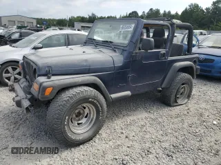 2004 Jeep Wrangler X with VIN 1J4FA39S64P717135, listed as a Copart auction lot 66358954 with 166,948 mi miles and Clean Title. Bid and sale history available at carsss.com. Image 1.