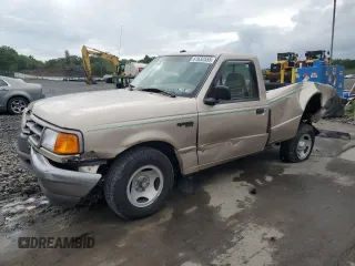 1997 Ford Ranger XLT with VIN 1FTCR10A8VTA59336, listed as a Copart auction lot 61632555 with 19,927 mi miles and Salvage title. Bid and sale history available at DreamBid. Image 1.